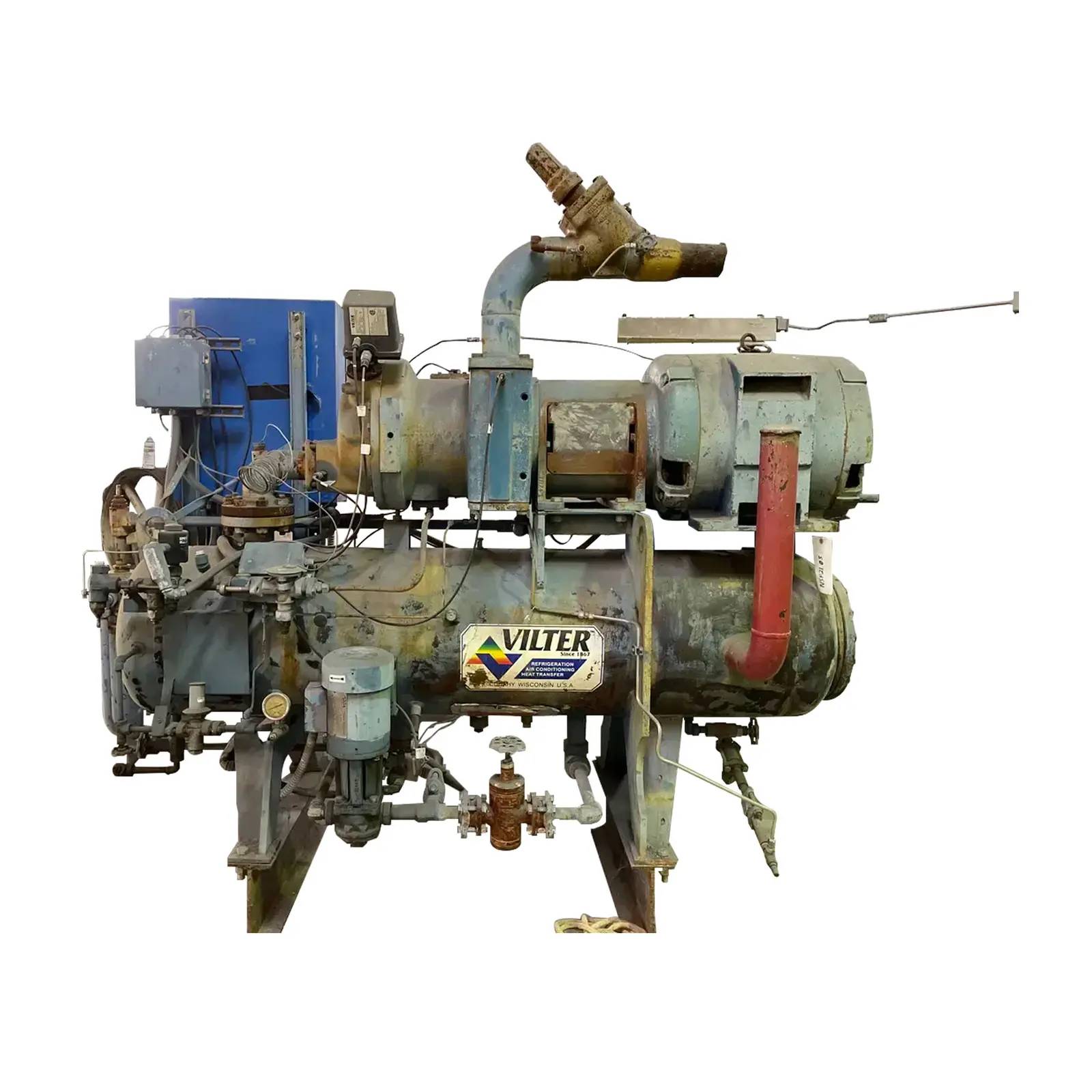 125 HP Vilter, Rotary Screw Compressor Package, 230/460 V, 450 psig, 1997 - Image 1