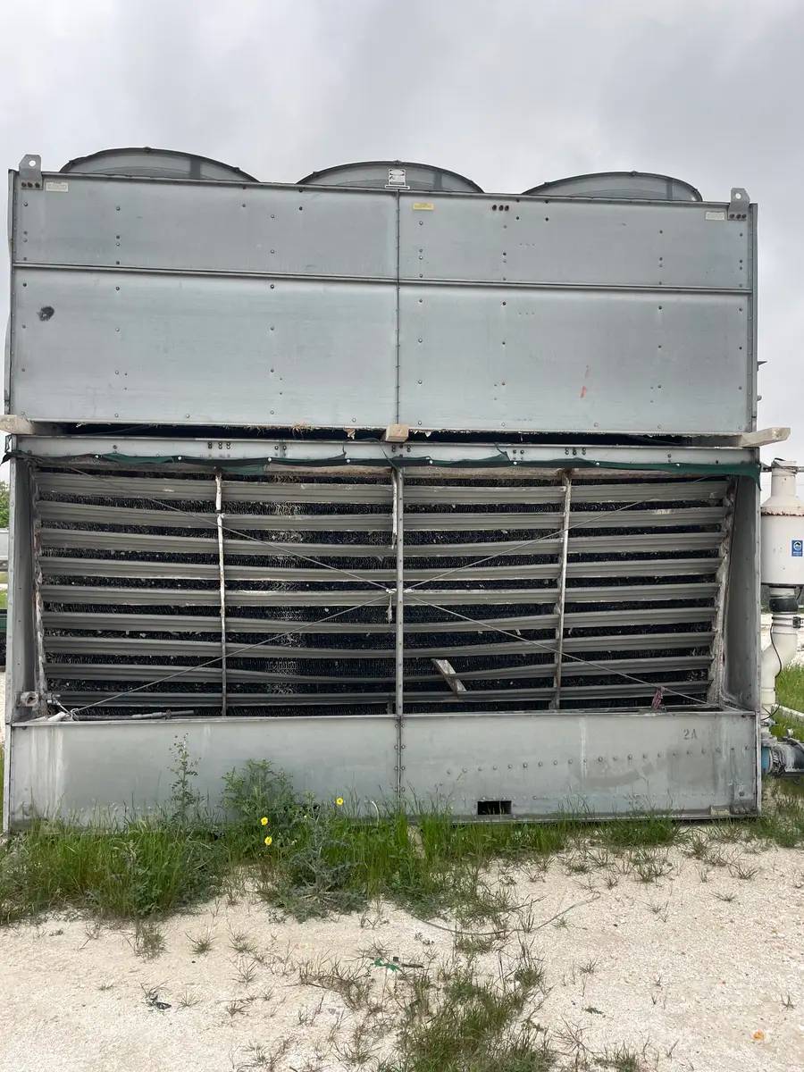 2360 Ton, BAC CXV-466, Evaporative Condenser, 10 HP Motors, 4 Tower Units, 14400 CFM - Image 7