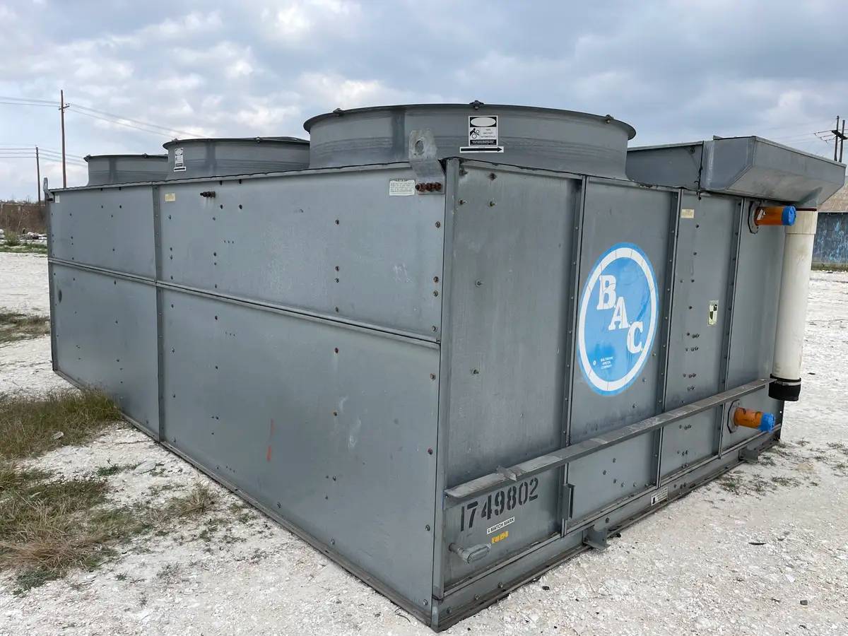 2360 Ton, BAC CXV-466, Evaporative Condenser, 10 HP Motors, 4 Tower Units, 14400 CFM - Image 10