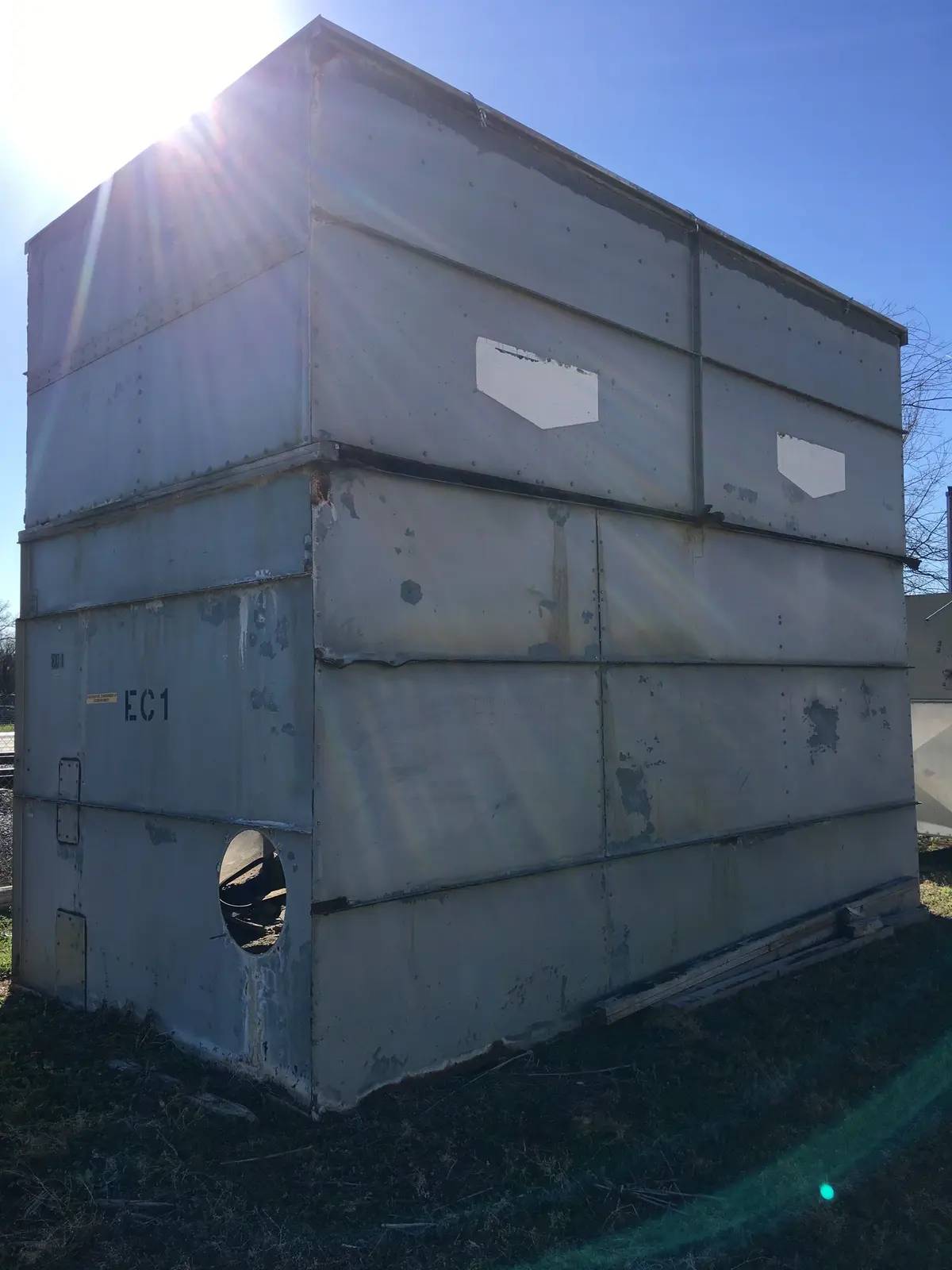 560 Ton, Evapco PMC-560, Evaporative Condenser, 1-20 HP Motor, 3 Fans - Image 5