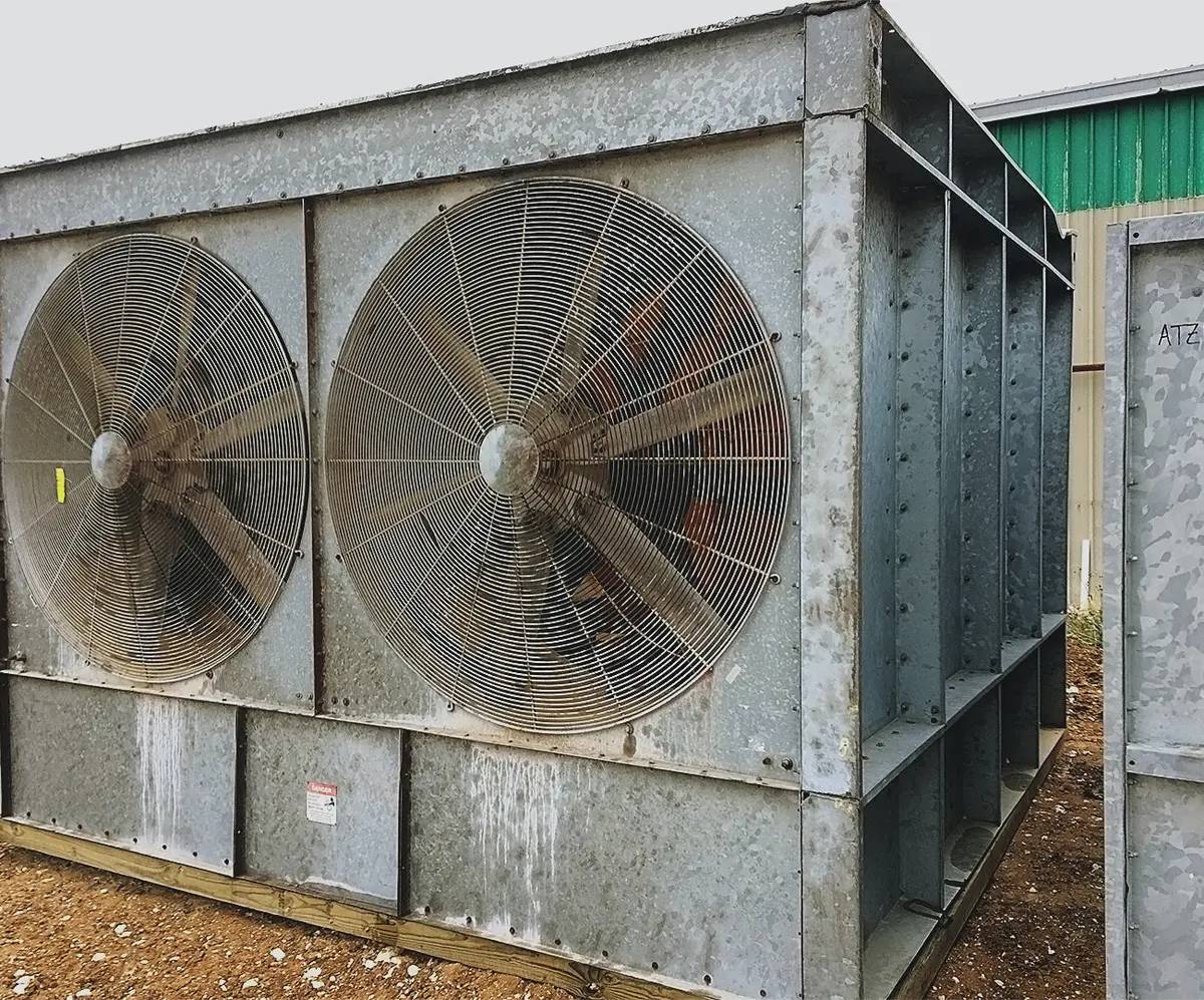 425 Ton, Imeco XLP-XL-425, Evaporative Condenser, 1-10 HP Motor, 300 psi, 350 GPM, 2001 - Image 4