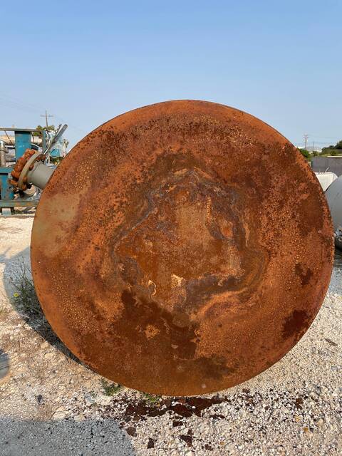 2290 gallon Genemco, Vertical Diffusion Vessel, 72" diameter x 130" L - Image 5