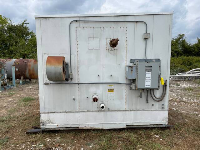 3 Fans, Evapco NTPA-49-0408, Ammonia Evaporator Coil- 38 TR, Low Temperature, 3 HP, 29708 CFM, 2002 - Image 9