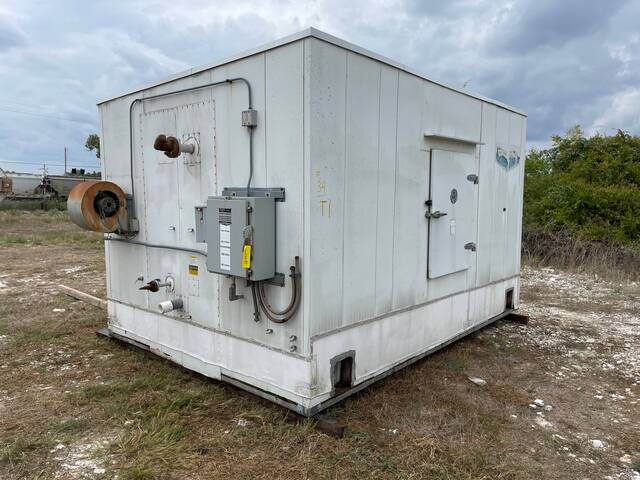 3 Fans, Evapco NTPA-49-0408, Ammonia Evaporator Coil- 38 TR, Low Temperature, 3 HP, 29708 CFM, 2002 - Image 10