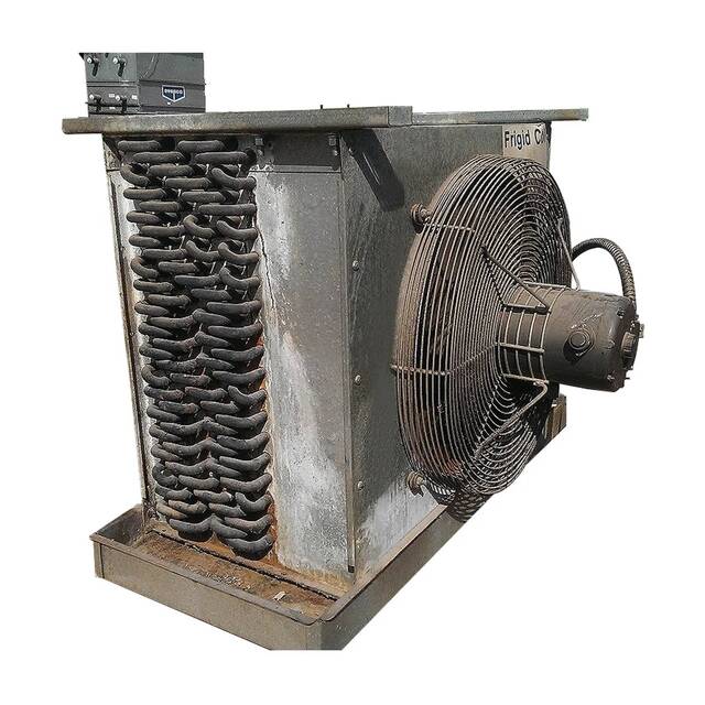 Frigid Coil HTC-184-1/3-C.width, Ammonia Evaporator Coil, 0.33 HP, 350 psi, 1988 - Image 2