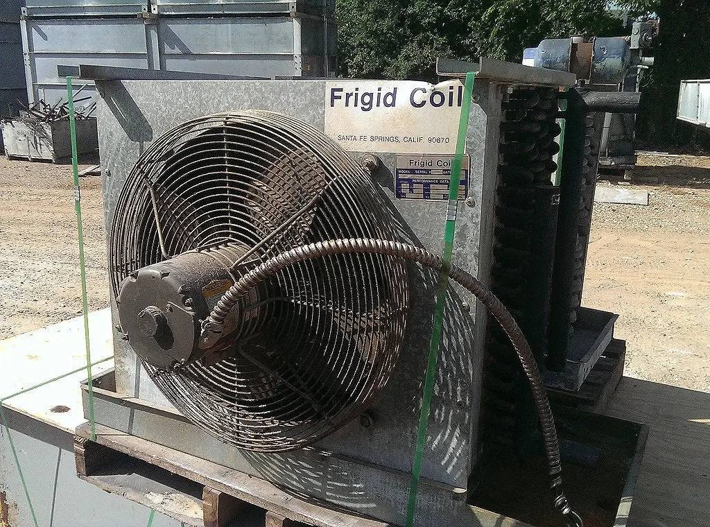 Frigid Coil HTC-184-1/3-C.width, Ammonia Evaporator Coil, 0.33 HP, 350 psi, 1988 - Image 3