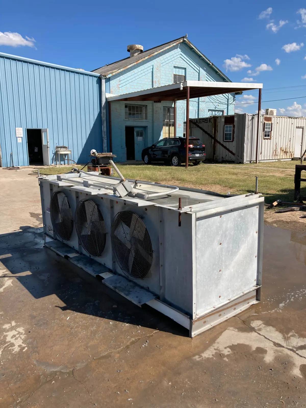 3 Fans, Imeco C0.935, Ammonia Evaporator Coil- 12 TR, Low Temperature, 0.3 HP, 13340 CFM - Image 3