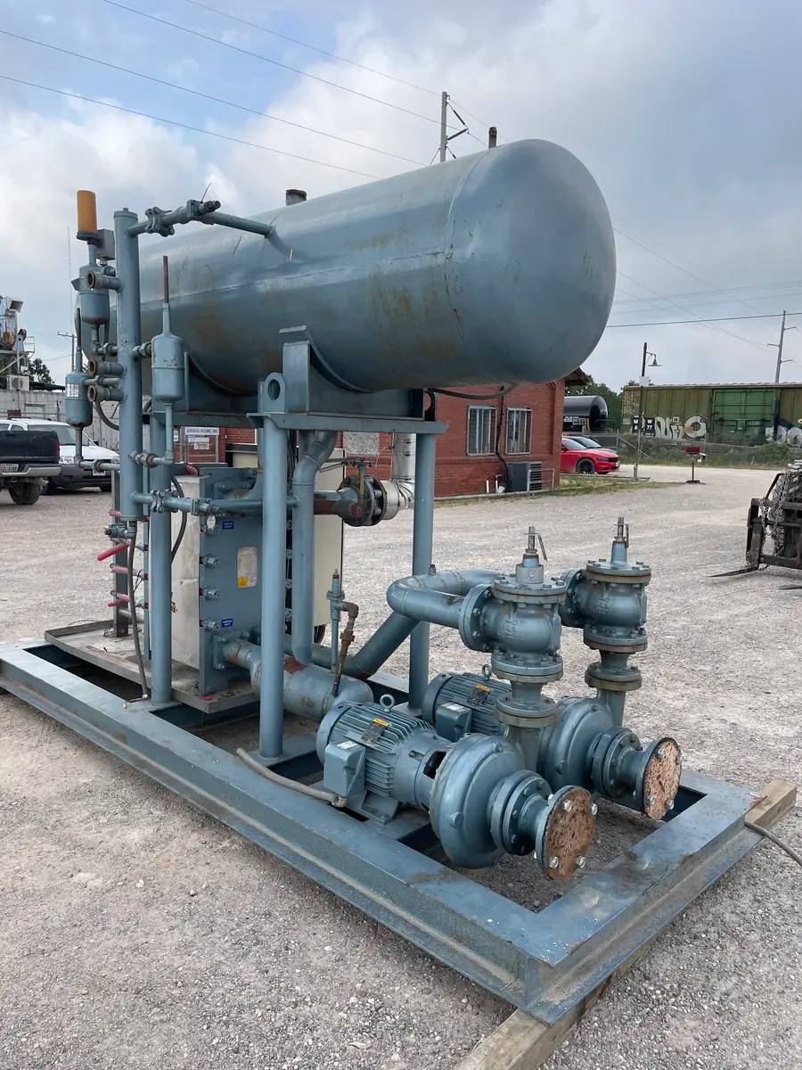 Mitts & Merrill CWP-CS-OS-I, Ammonia-Glycol Plate & Frame System Skid, 20 HP, 3500 RPM, 1999 - Image 8
