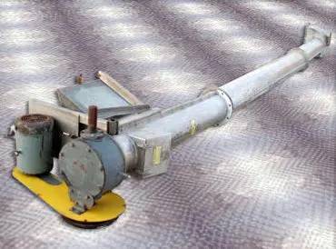 Stainless Steel Screw Auger Conveyor, 2" diameter Shaft, 9-1/2" diameter x 10' L - Image 8