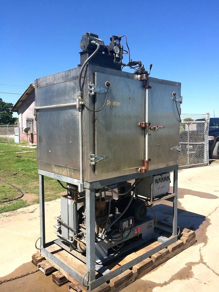 24" x 48" APV 12, Un-used APV Crepaco Amerio Manual Contact Plate Freezer, 7 Extended Aluminum Plates, 0.108 - Image 5