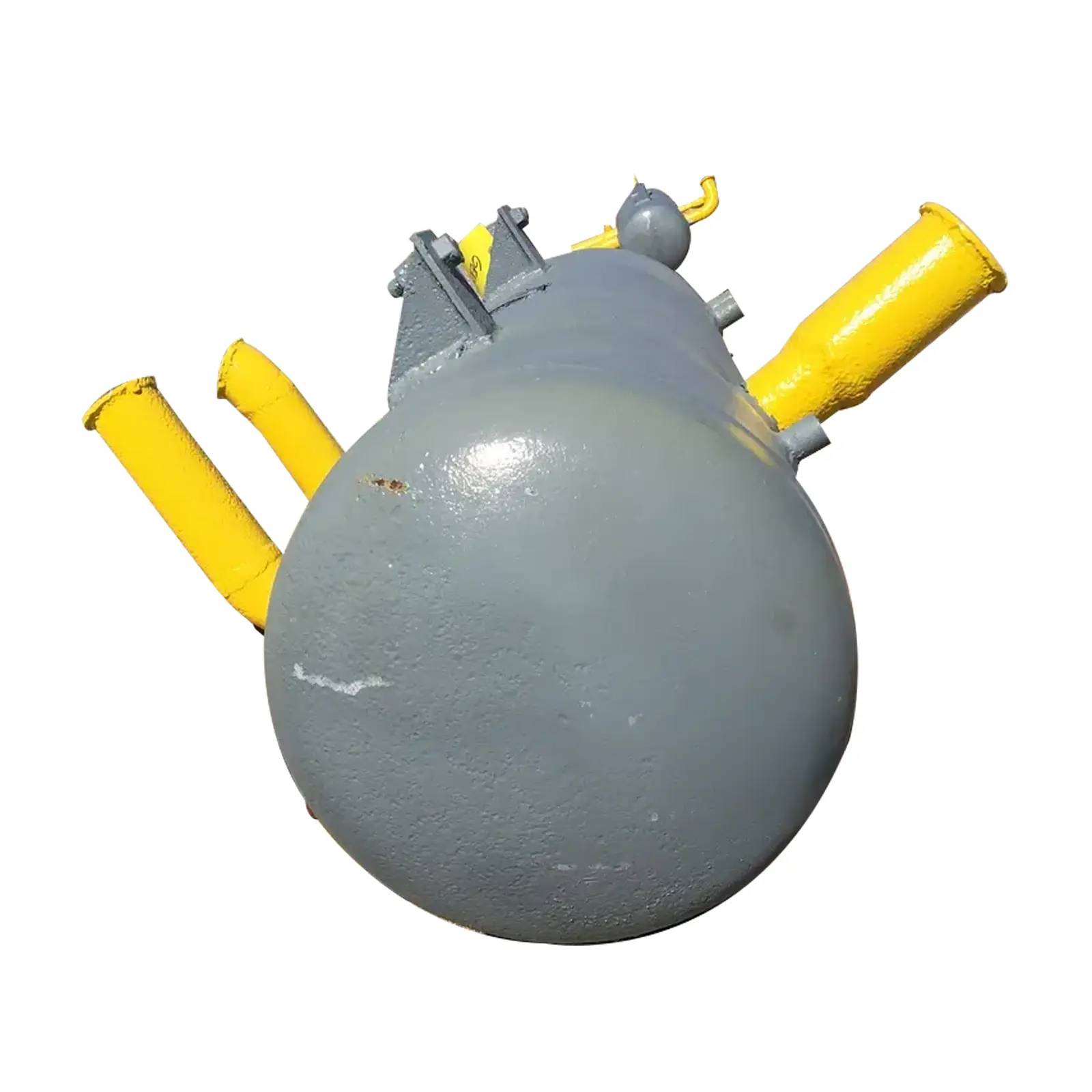 34 gallon E. L. Nickell, Ammonia Intercooler, 13" diameter x 60" L Tank, 1972 - Image 2
