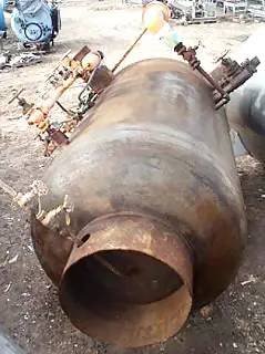 1000 gallon E. L. Nickell, Intercooler/Subcooler, Horizontal, 62" diameter x 85.5" L Tank - Image 5