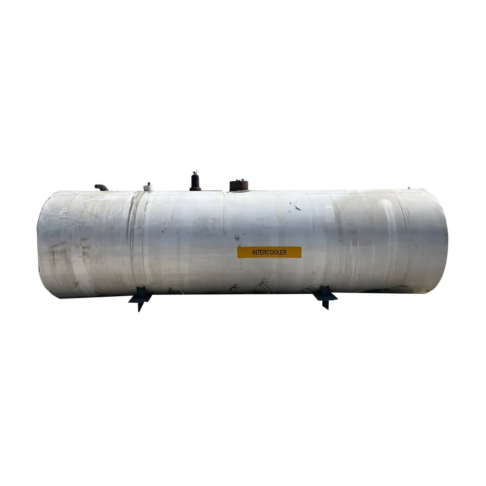 2185 gallon Precision Heat Exchanger Co, Horizontal Intercooler, 52" diameter x 203" L Tank, 1987 - Image 1