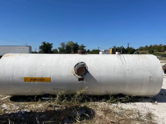 2185 gallon Precision Heat Exchanger Co, Horizontal Intercooler, 52" diameter x 203" L Tank, 1987 - Image 7