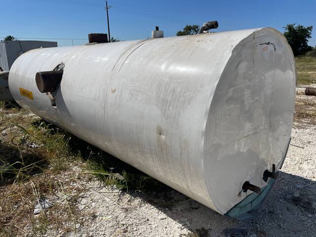 2185 gallon Precision Heat Exchanger Co, Horizontal Intercooler, 52" diameter x 203" L Tank, 1987 - Image 8
