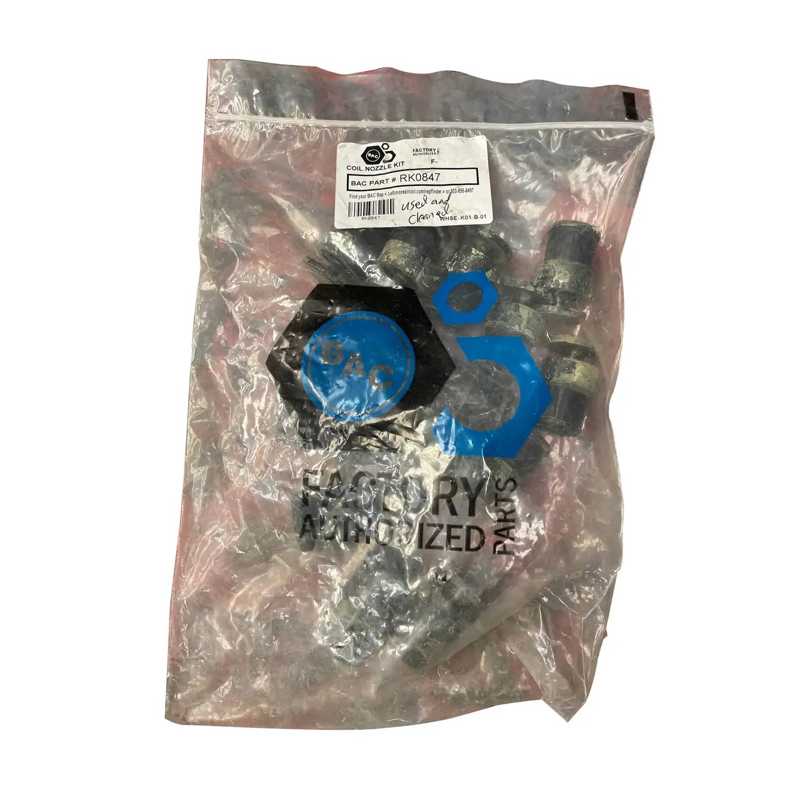 BAC RK0847, Coil Spray Nozzle Kit, 16 pieces - Image 2