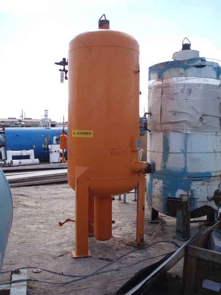 400 Gallons, Reco, Ammonia Oil Scrubber Tank, 40" diameter x 69" L Tank, 250 psi @ 300 F - Image 3