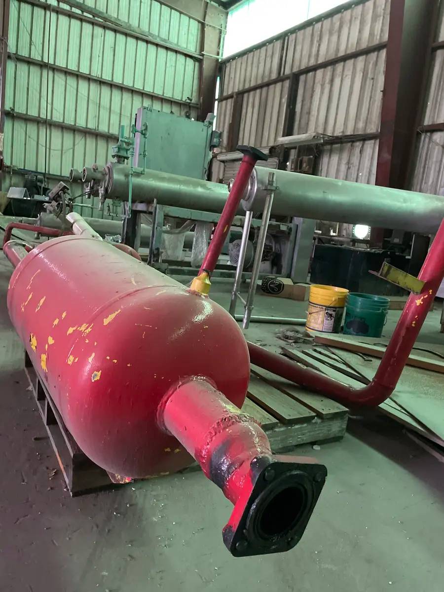 55 Gallons, Vilter, Horizontal Oil Separator, 40" diameter x 20" L Tank - Image 4