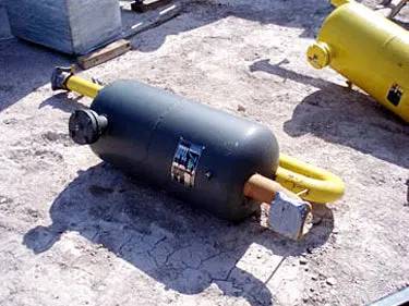 23 Gallons, Vilter, Vertical Oil Separator Tank, 15" diameter x 30" L Tank, 250 psi @ 400°F, 1962 - Image 7