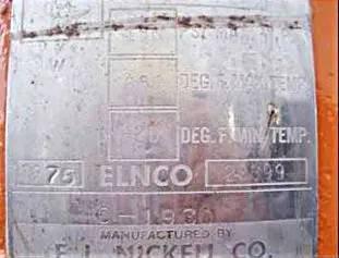 80 Gallons, Vilter, Vertical Oil Separator, 38" L x 24" width x 101" H, 250 PSI @ 650F - Image 8