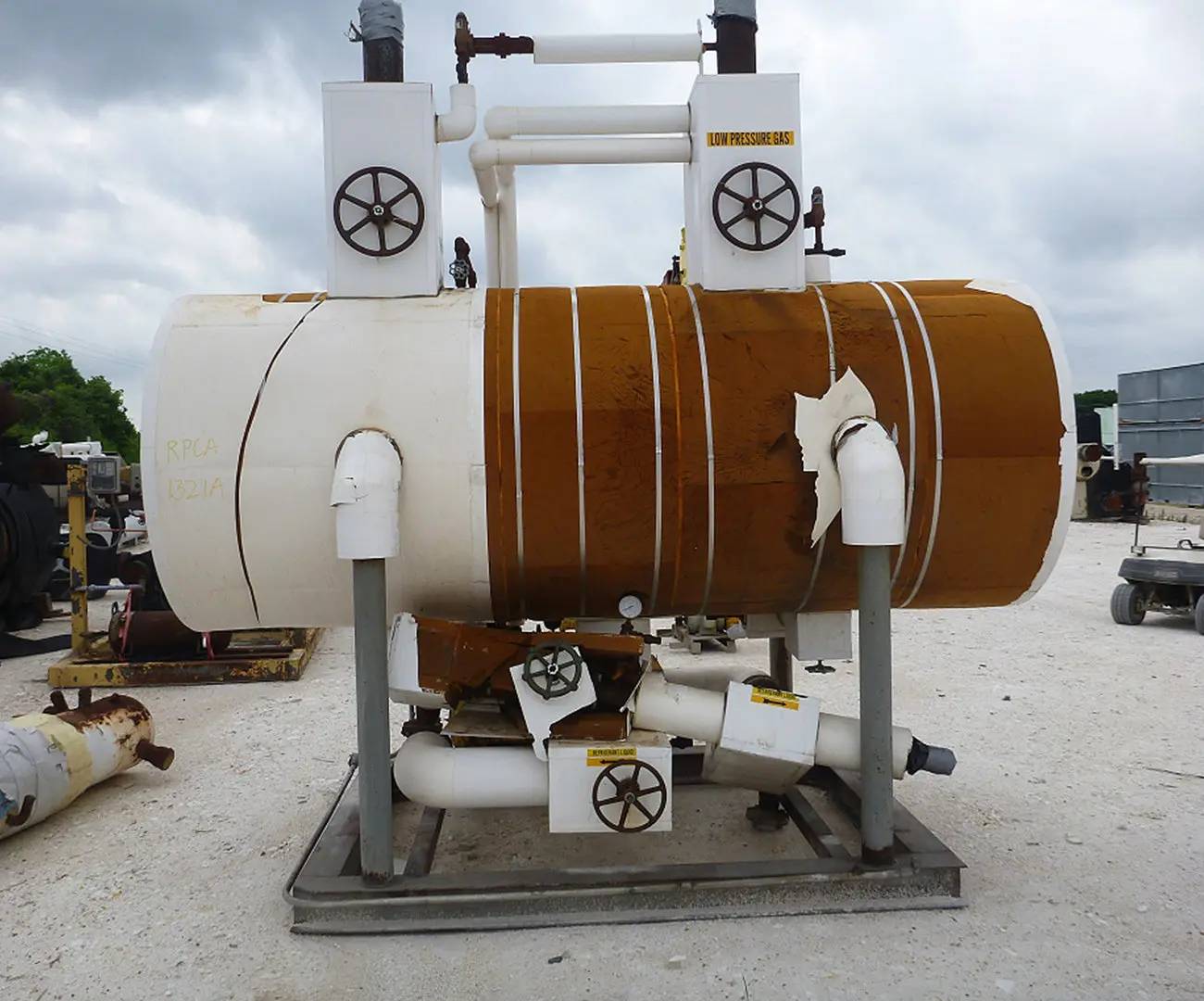 Horizontal Ammonia Recirculator Package, 138" L x 9" width x 144" H - Image 3