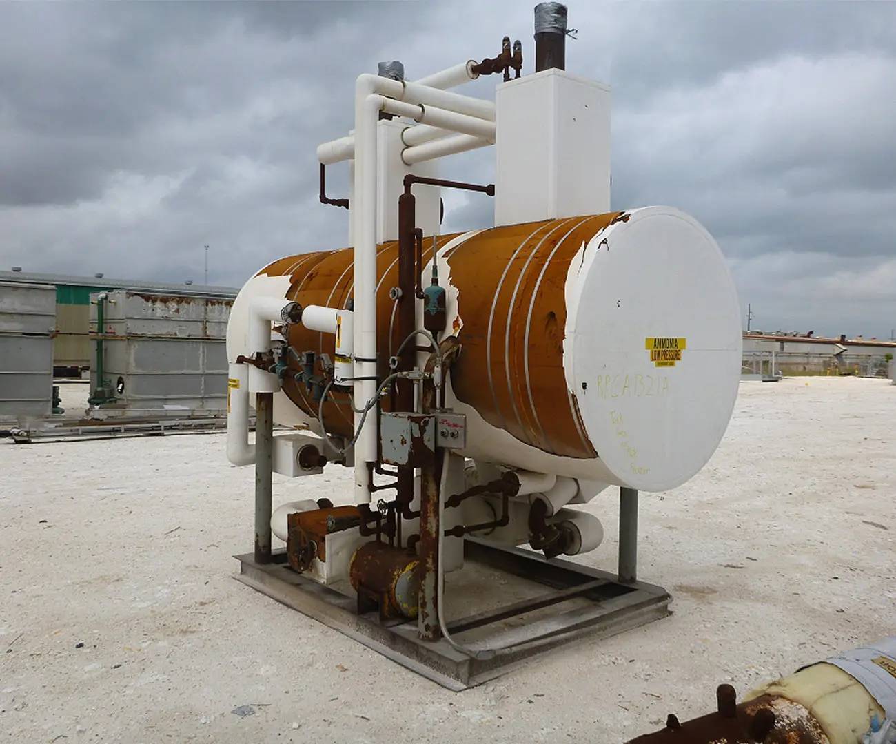 Horizontal Ammonia Recirculator Package, 138" L x 9" width x 144" H - Image 7
