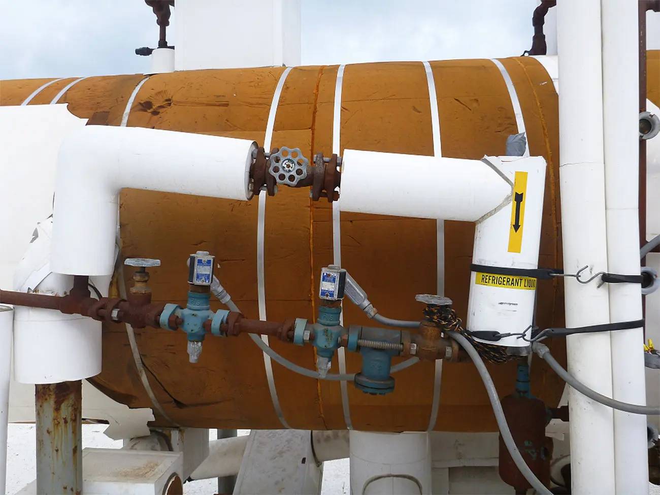 Horizontal Ammonia Recirculator Package, 138" L x 9" width x 144" H - Image 9