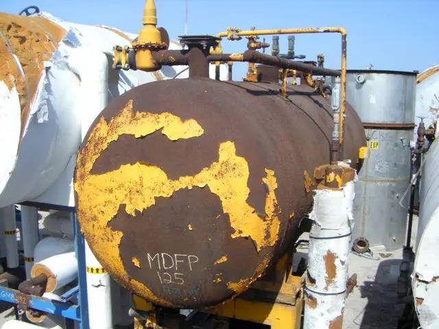900 gallons, Howe Corporation PVL264, Horizontal Recirculator, 48" diameter x 114" L Tank, 250 psi at 650 F - Image 6
