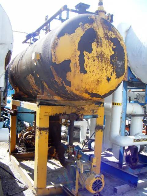 900 gallons, Howe Corporation PVL264, Horizontal Recirculator, 48" diameter x 114" L Tank, 250 psi at 650 F - Image 8