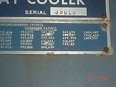 Niagara A-3822, " No-Frost" Evaporator with Ammonia recirculator Package, 120" L x 288" width x 120" H, 1964 - Image 6
