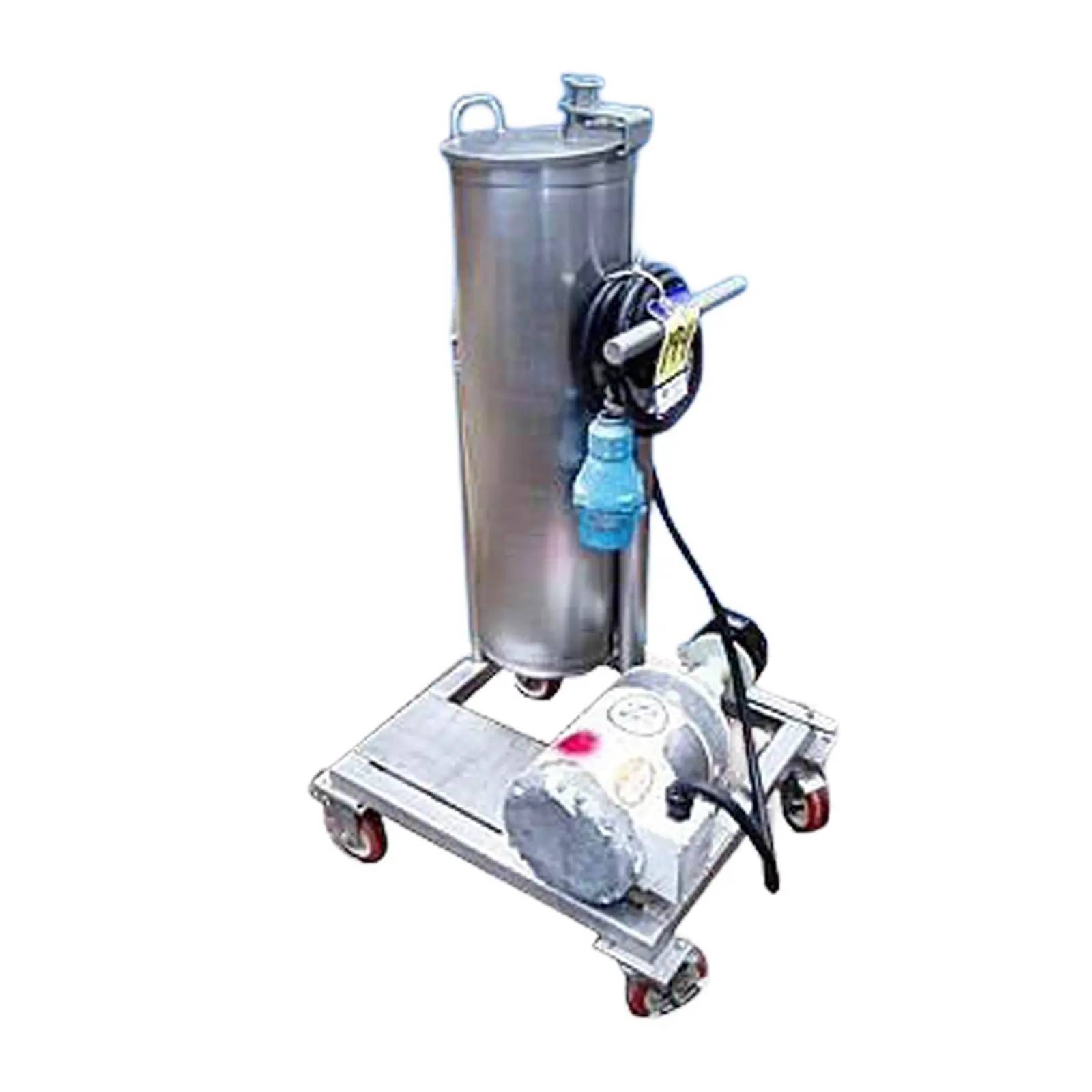 Cole Parmer #7518-62, Vacuum Pump, 0.75 HP, w/4.6 Gallon Stainless Steel Tank, 18.3 Drive ratio - Image 5
