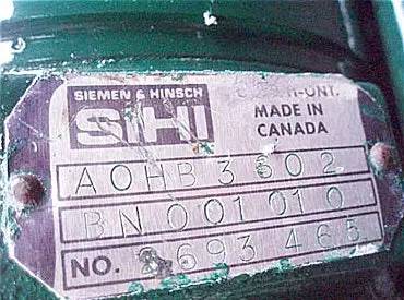 4.4 CFM, SIHI #AOHB3602-BN-001-01-0, Vacuum Pump, 5 HP, 9 GPM, 1800 RPM speed, 188 PSI - Image 7