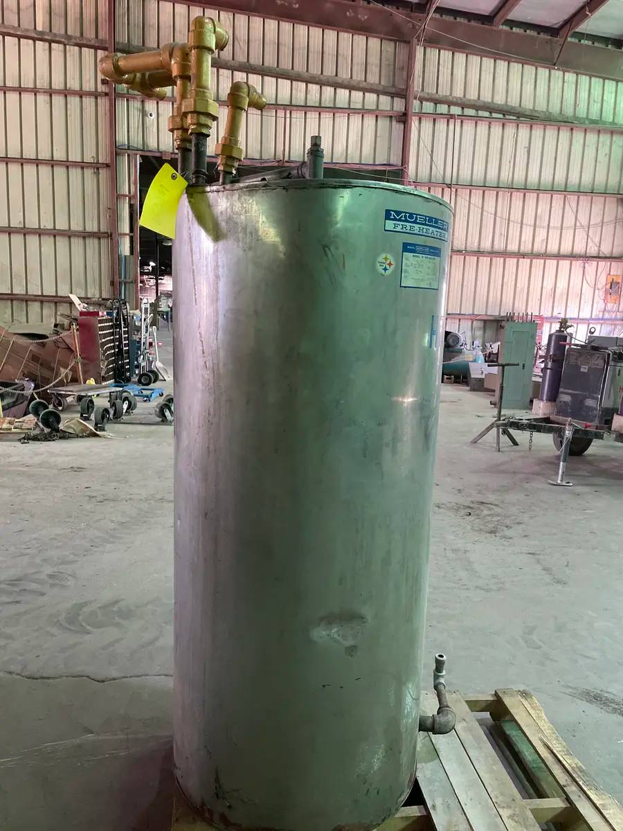 Mueller #D-2VA-105, Fre-Heater Horizontal Water Heater, 105 gallon, 150/300 psig - Image 4