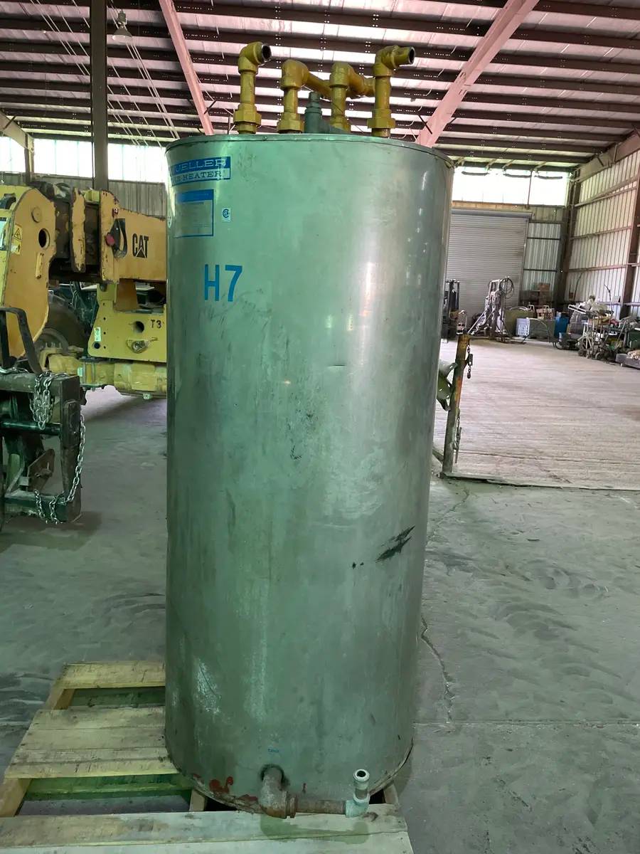 Mueller #D-2VA-105, Fre-Heater Horizontal Water Heater, 105 gallon, 150/300 psig - Image 6
