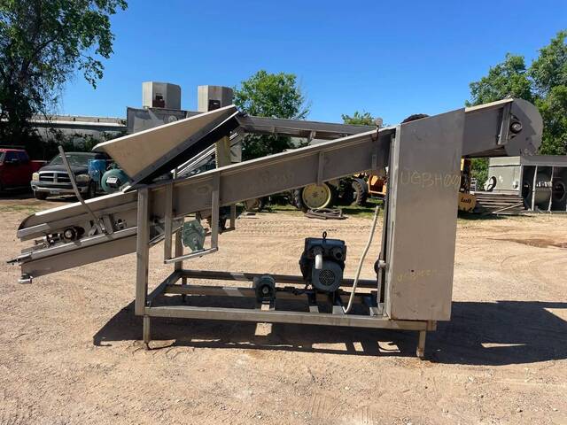 LUX, Stainless Steel Vacuum Belt Dryer, 10/4 HP, 3' 1" width x 3' 10" L infeed hopper, 6' 7" L x 3' width - Image 9
