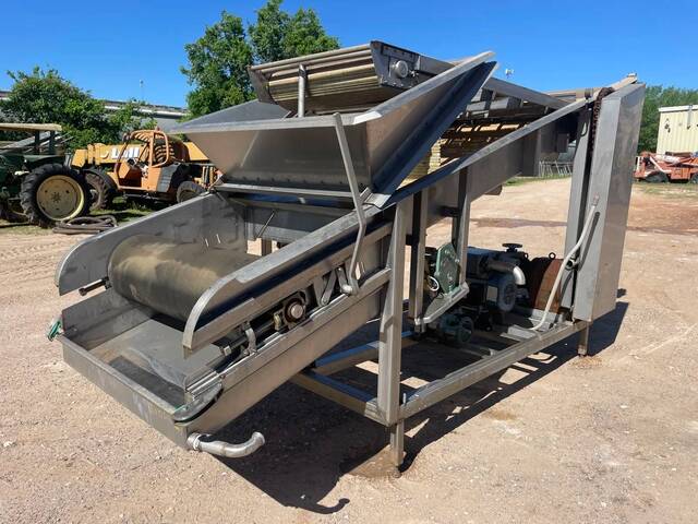 LUX, Stainless Steel Vacuum Belt Dryer, 10/4 HP, 3' 1" width x 3' 10" L infeed hopper, 6' 7" L x 3' width - Image 10