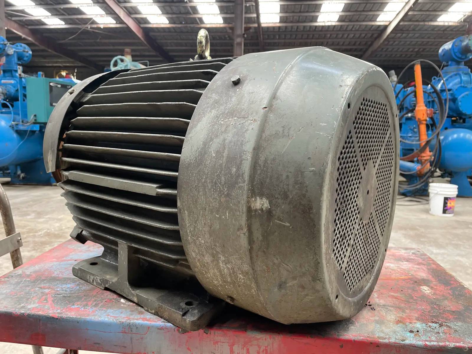60 HP 1770 RPM Toshiba High Efficiency Induction Motor 0604FTSA211, Frame 364T, 144/72 amps, 230/460 Volts - Image 8