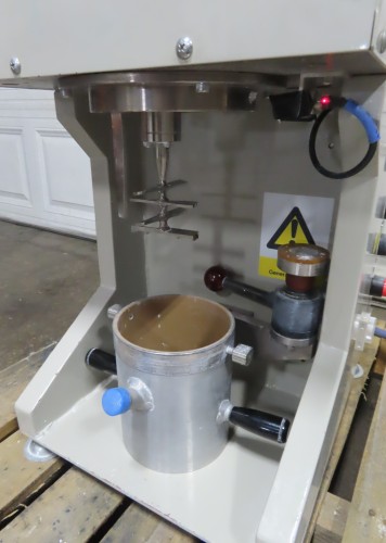 Miyazaki Iron Works #MHS-80, high speed lab mixer, vari-speed, 0.5 HP, Stainless Steel, 2005 - Image 3