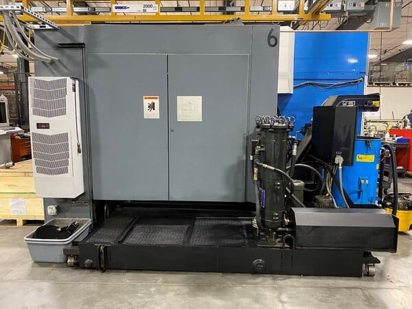 Cincinnati #HPC-630XT model D, CNC horizontal machining center, 41" X, 32" Y, 32" Z, 7000 RPM, 180 automatic - Image 9