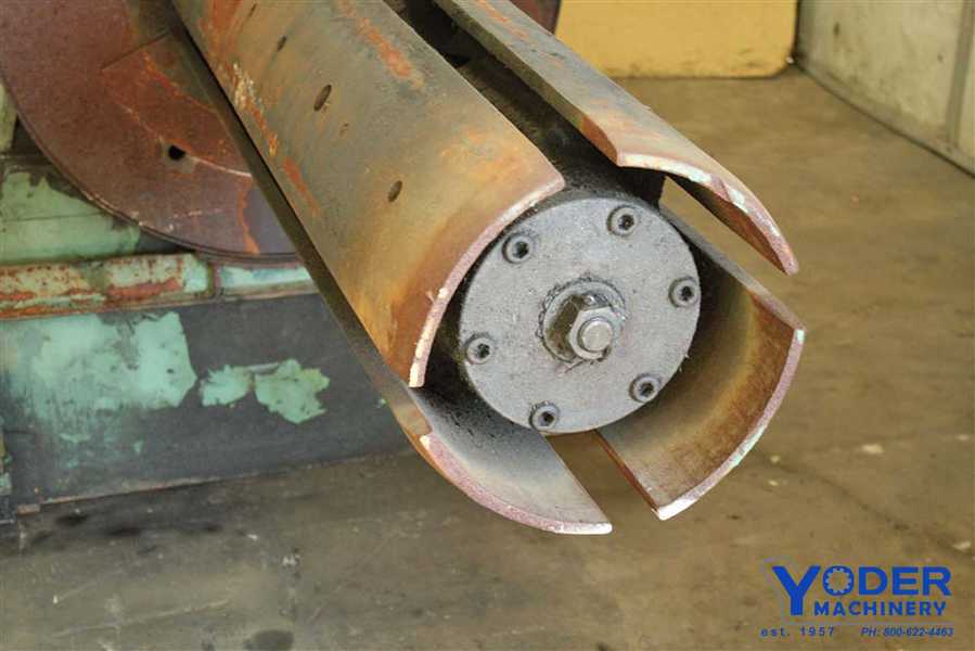 10000 lb. Relsid #10000X54, uncoiler, 54" width, 13"-20" ID, hydraulic expansion, mechanical brake, #56128 - Image 3