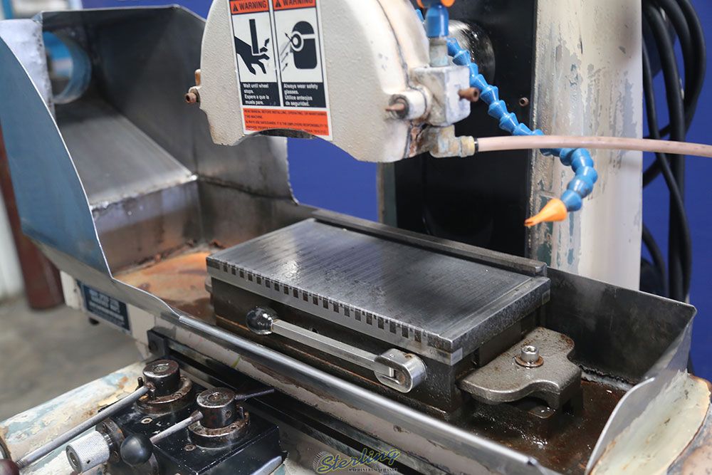 6" x 18" Harig #618, surface grinder, 7" x 5/8" x 1-1/4" wheel, 3450 RPM, manual magnetic chuck, NC computer - Image 7