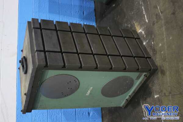 24" x 48" x 30" Giddings & Lewis T-slotted angle plates, stackable, cast iron, #75955 - Image 6