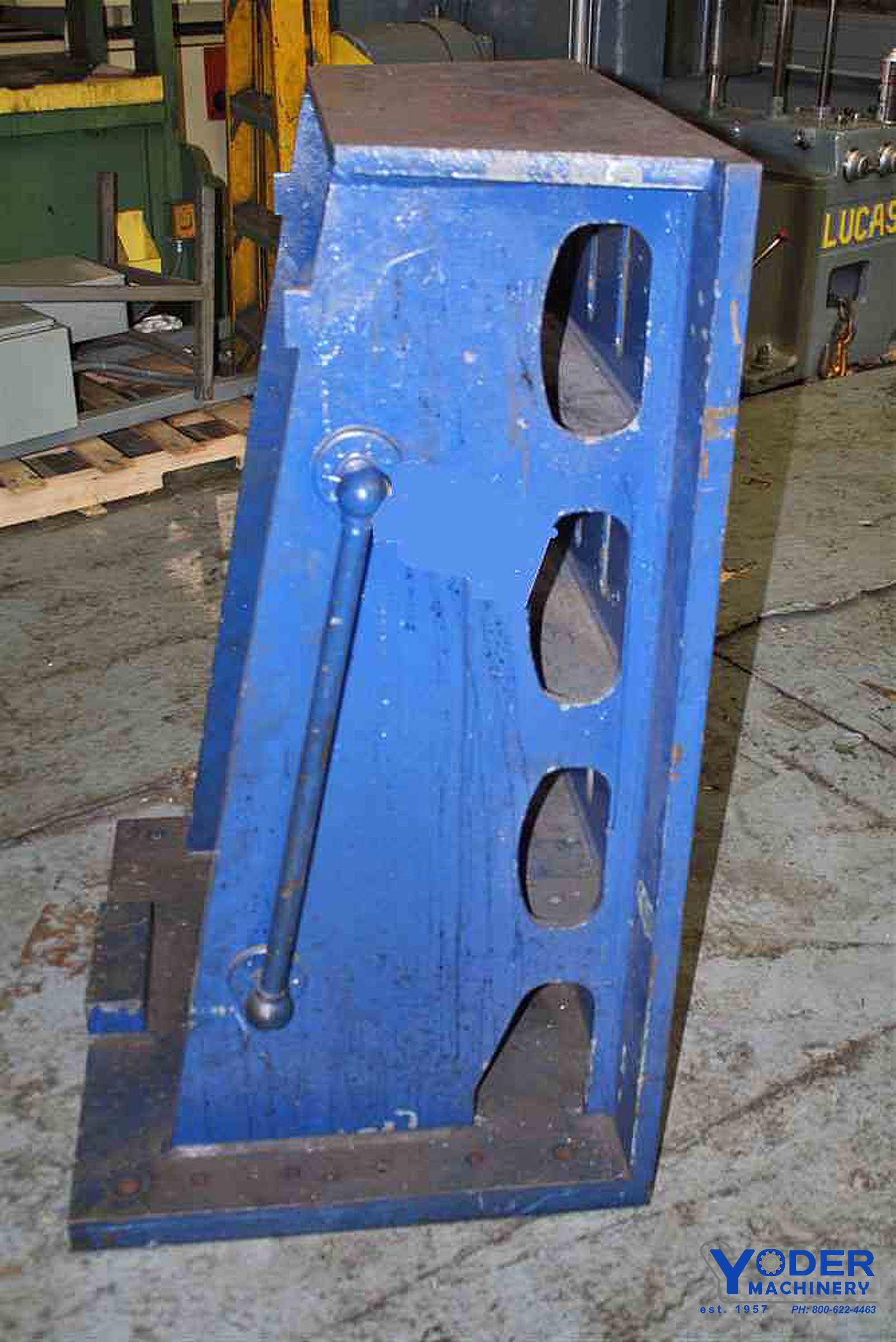 33" x 47-3/4" x 27" Cast iron angle plates, #55459 - Image 4