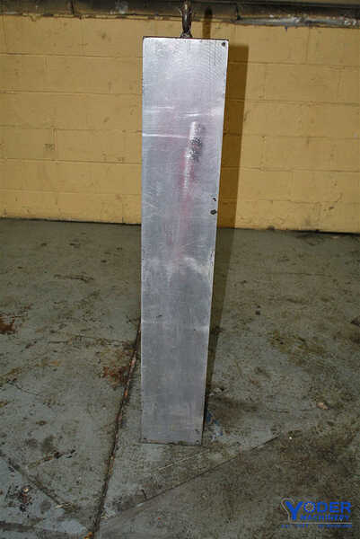 8" x 48" x 18" Aluminum angle plate, #55461 - Image 1