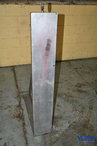 8" x 48" x 18" Aluminum angle plate, #55461 - Image 3
