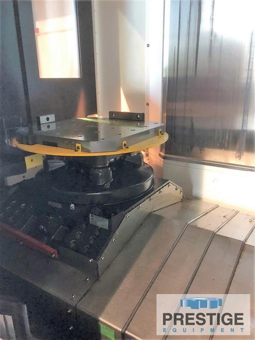 Averex #HS-550K, 31.5" X, 31.5" Y, 19.68" pallets, 0.001°, 60 automatic tool changer, Fanuc Oi-M, thru - Image 4