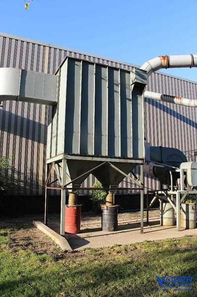 Marathon #TC-2HD, baler & chip collection system, 15 HP, serial #79857, #61739 - Image 4
