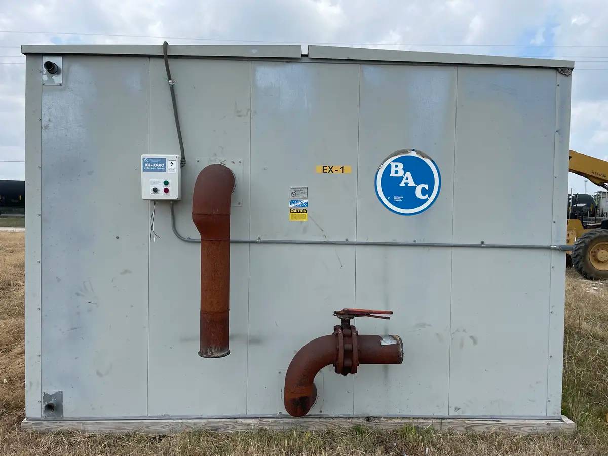 38 Ton, BAC #TSU-940G, Tube Ice Builder, Ammonia (R717, NH3) Refrigeration, 5 HP pump, 280 gallon, 2008 - Image 4