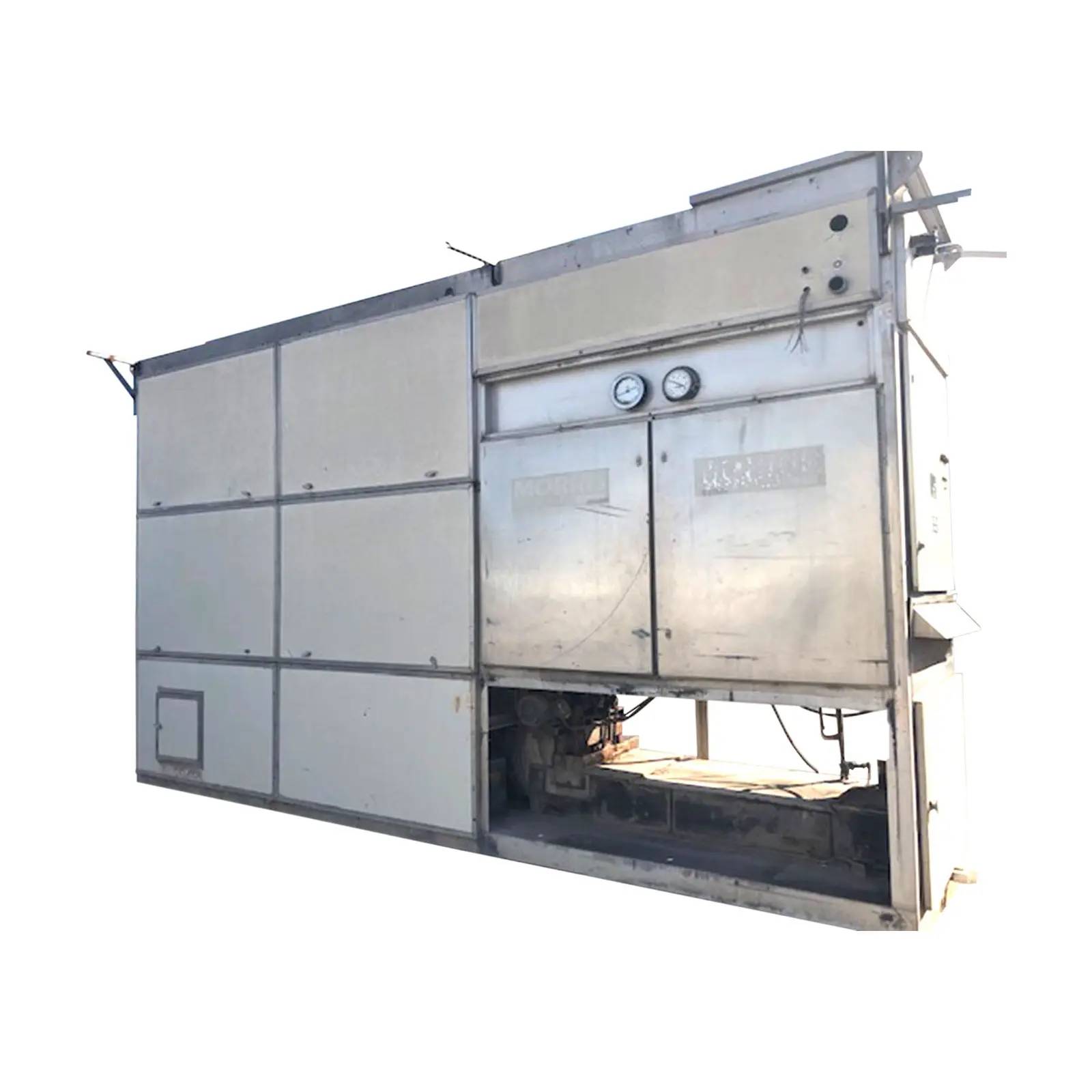 50 Ton, Morris #NIM-125HV-50, Chunk Ice Maker, Halocarbon (Freon, R22) Refrigeration, 460 V Compressor, 125 - Image 1