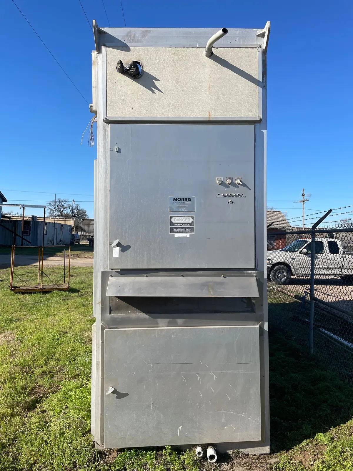 50 Ton, Morris #NIM-125HV-50, Chunk Ice Maker, Halocarbon (Freon, R22) Refrigeration, 460 V Compressor, 125 - Image 4